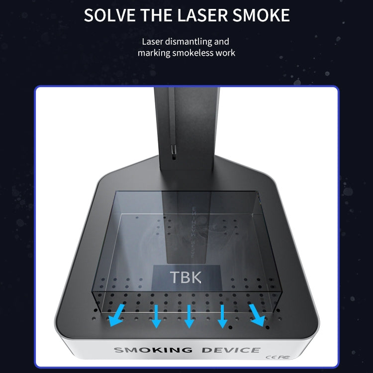 Purificatore di nebbia portatile per saldatura TBK-658 50W