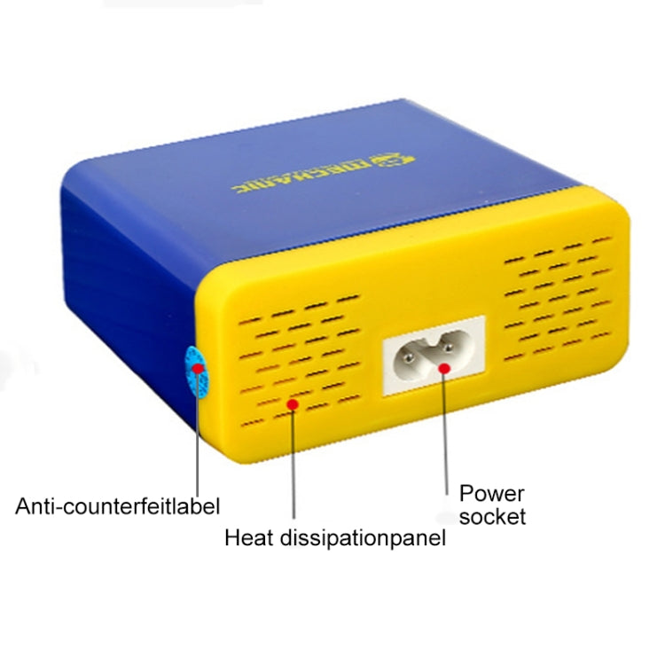 Supporto caricabatterie USB QC 3.0 con display LCD