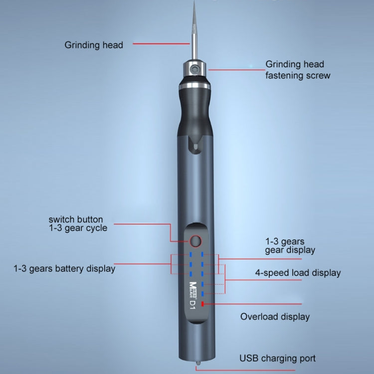 Penna per smerigliatura con ricarica intelligente MaAnt D-1