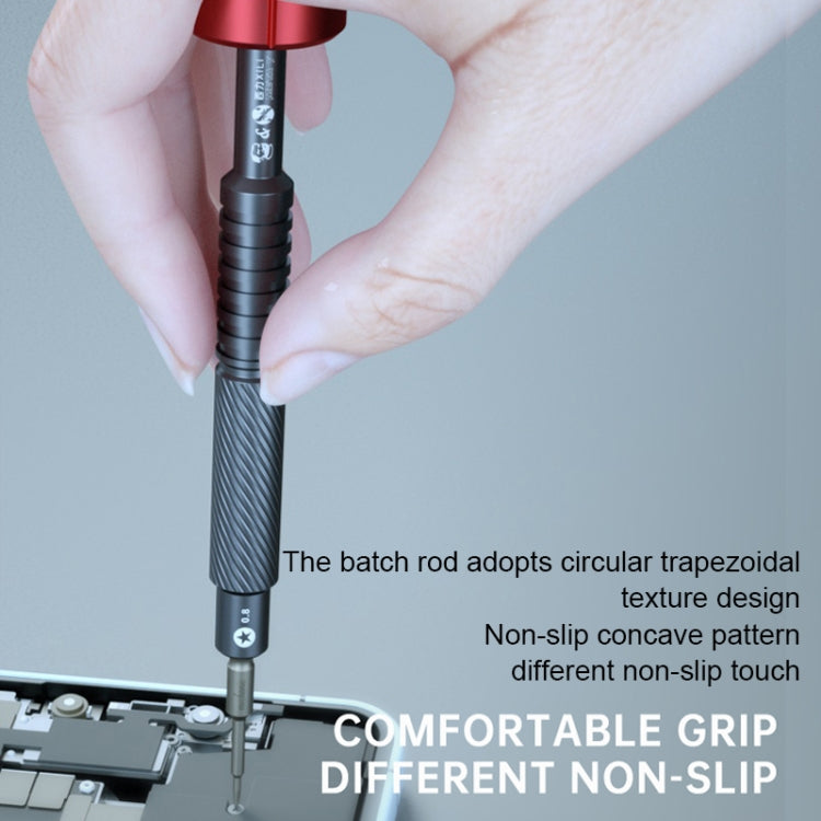 Set cacciaviti magnetici 6 in 1 per riparazione smartphone - immagine 3