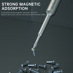 Set cacciaviti magnetici 6 in 1 per riparazione smartphone - immagine 5