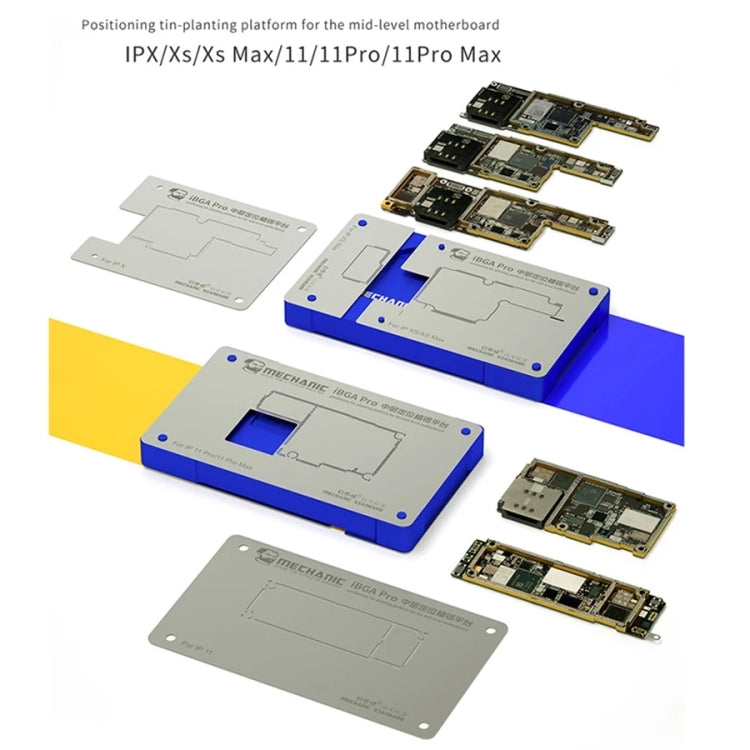 Piattaforma meccanica iBGA Pro 6 in 1 per riparare iPhone X–11 - immagine 4