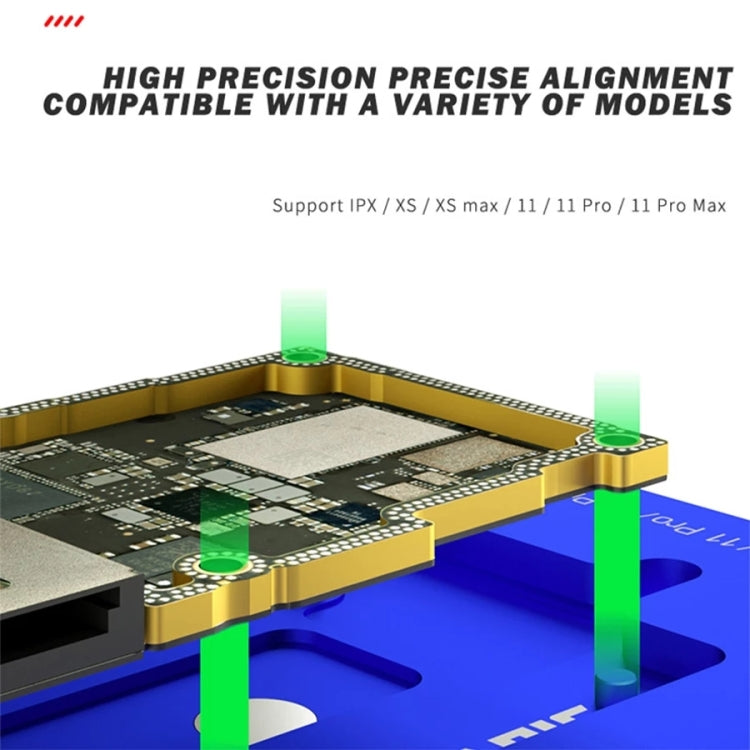 Piattaforma meccanica iBGA Pro 6 in 1 per riparare iPhone X–11 - immagine 6