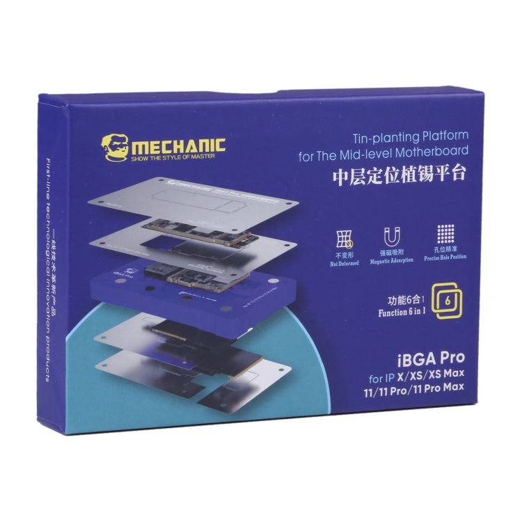 Piattaforma meccanica iBGA Pro 6 in 1 per riparare iPhone X–11 - immagine 8