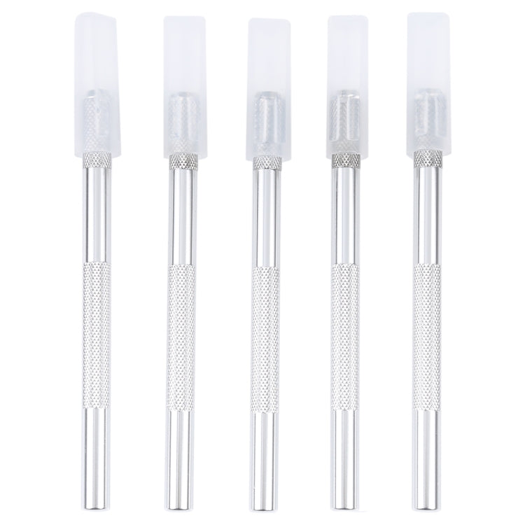 Manico antiscivolo in alluminio da 12 cm per coltello da incisione