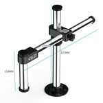 Supporto per microscopio RF4 Kslid H101 con braccio oscillante regolabile e rotazione a 360 gradi., RF4 Kslid H101