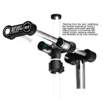Supporto universale a doppio braccio regolabile con rotazione a 360° per microscopio RF4 RF-FO22, RF4 RF-FO22