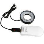 Luce ad anello LED USB regolabile Kaisi K-DNCB per microscopi - immagine 5
