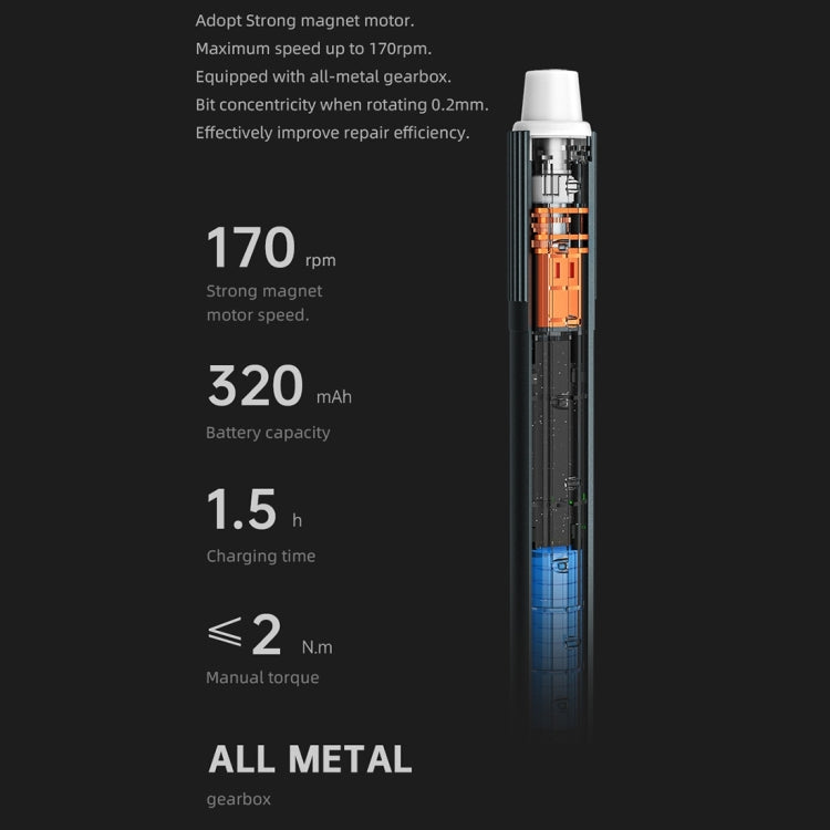 Cacciavite elettrico JAKEMY JM-Y05 USB-C 8 in 1 - immagine 5