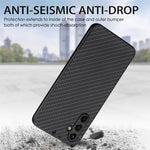 Cover posteriore in pelle per Samsung Galaxy A54 5G