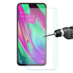 Set 5 pellicole vetro temperato per Samsung Galaxy A40