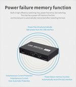 Switch USB 2 porte per 4 dispositivi PC