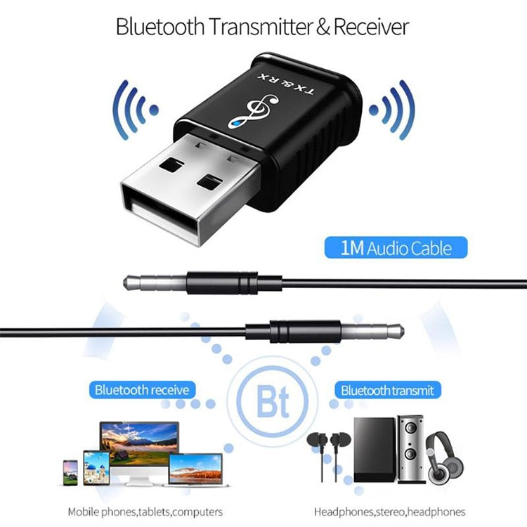 Ricevitore Trasmettitore Bluetooth 5.0 Mini stereo 3,5 mm