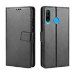 Custodia in pelle Flip orizzontale retrò Crazy Horse per Huawei Enjoy 9s (P Smart+ 2019), con supporto e slot per schede e cornice per foto