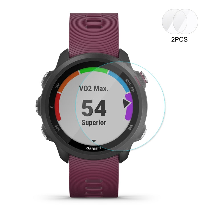 Pellicola vetro temperato per Garmin Forerunner 245M 2 pezzi