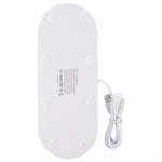Base di ricarica wireless HQ-UD15 argento per smartphone