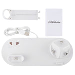 Base di ricarica wireless HQ-UD15 argento per smartphone