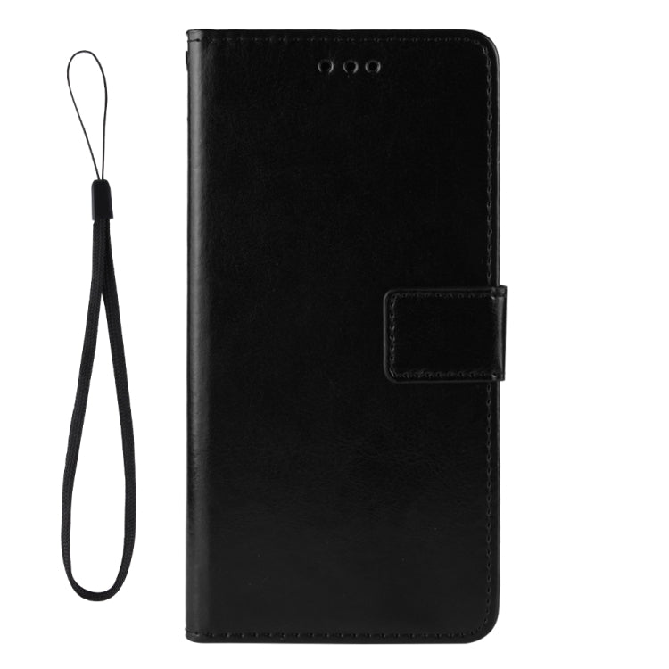 Custodia in pelle flip orizzontale retrò Crazy Horse Texture per Motorola One Vision, con supporto, slot per schede e cornice per foto, For MOTO One Vision