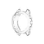 Adatto per custodia per orologio in gel di silice TPU trasparente Garmin Fenix 6X / 6X Pro