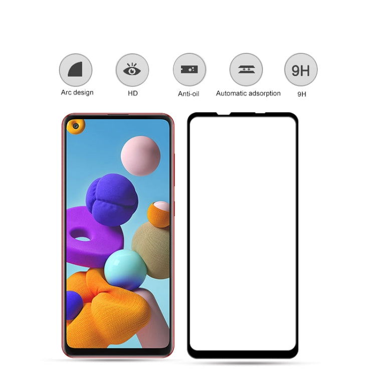Pellicola vetro temperato Mocolo 0,33 mm per Samsung Galaxy A21s