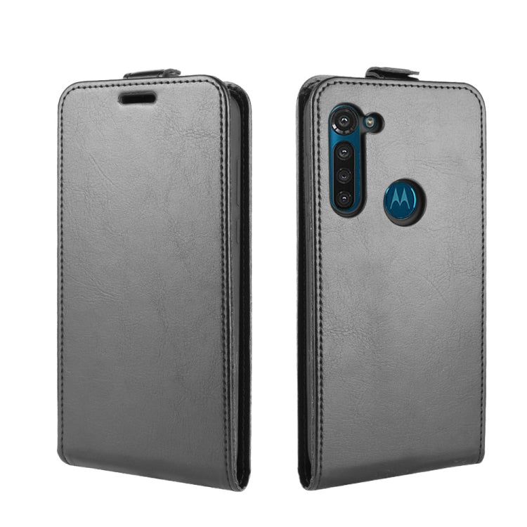 Per Motorola Moto G8 Power R64 Texture Custodia protettiva in pelle a vibrazione verticale singola con slot per schede e cornice per foto, For Motorola Moto G8 Power