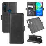 Per Motorola Moto G8 Power Custodia in pelle a vibrazione orizzontale con fibbia magnetica a doppio lato con supporto, slot per schede e portafoglio, For Motorola Moto G8 Power