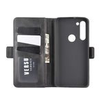 Per Motorola Moto G8 Power Custodia in pelle a vibrazione orizzontale con fibbia magnetica a doppio lato con supporto, slot per schede e portafoglio, For Motorola Moto G8 Power