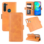 Per Motorola Moto G8 Power Custodia in pelle a vibrazione orizzontale con fibbia magnetica a doppio lato con supporto, slot per schede e portafoglio, For Motorola Moto G8 Power