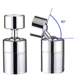 Rubinetto cucina doppia funzione in rame cromato