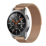 Per Honor Magic Watch 2 / Galaxy Active2 Milan cinturino in maglia di acciaio inossidabile 22MM, 22mm