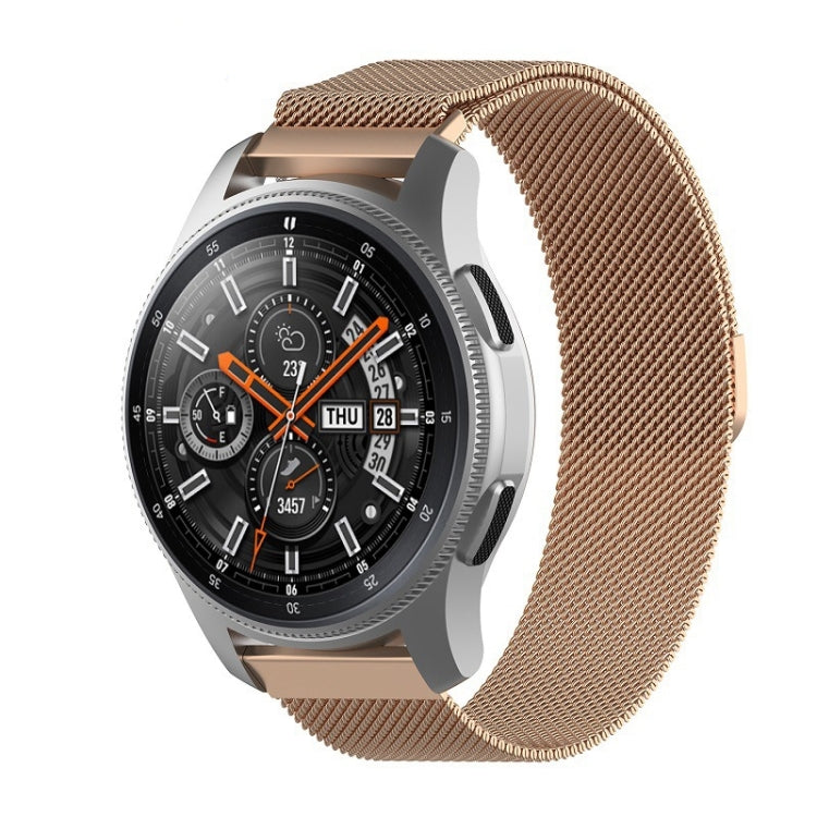 Per Honor Magic Watch 2 / Galaxy Active2 Milan cinturino in maglia di acciaio inossidabile 22MM, 22mm