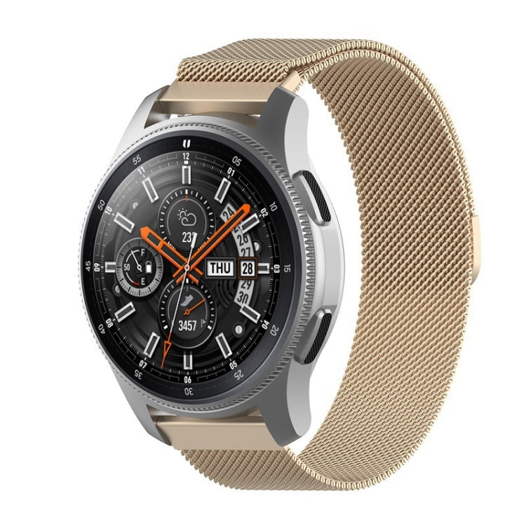 Per Honor Magic Watch 2 / Galaxy Active2 Milan cinturino in maglia di acciaio inossidabile 22MM, 22mm