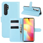 Per Xiaomi Mi Note 10 Lite Litchi Texture Custodia protettiva a vibrazione orizzontale con supporto e slot per schede e portafoglio, For Xiaomi Mi Note 10 Lite