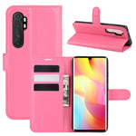 Per Xiaomi Mi Note 10 Lite Litchi Texture Custodia protettiva a vibrazione orizzontale con supporto e slot per schede e portafoglio, For Xiaomi Mi Note 10 Lite