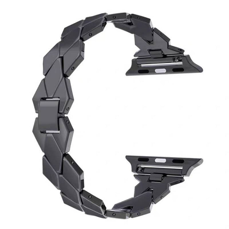 Apple Watch Series 5 e 4 44 mm / 3 e 2 e 1 cinturino in acciaio inossidabile con diamanti da 42 mm, For Apple Watch Series 5 & 4 44mm