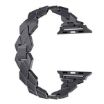 Apple Watch Serie 5 e 4 40 mm / 3 e 2 e 1 cinturino in acciaio inossidabile con diamanti da 38 mm, For Apple Watch Series 5 & 4 40mm