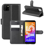 Per Huawei Y5p/Honor 9S Litchi Texture Custodia protettiva a vibrazione orizzontale con supporto e slot per schede e portafoglio, For Huawei Y5p