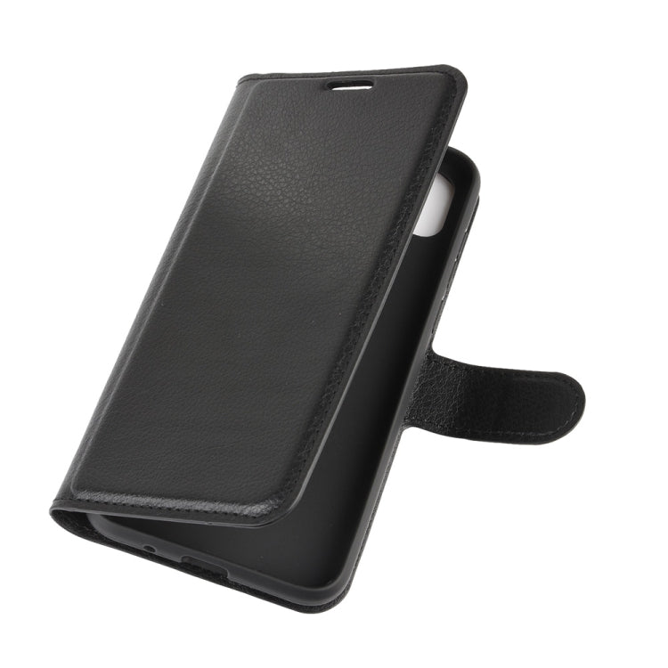 Per Huawei Y5p/Honor 9S Litchi Texture Custodia protettiva a vibrazione orizzontale con supporto e slot per schede e portafoglio, For Huawei Y5p