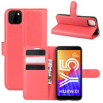 Per Huawei Y5p/Honor 9S Litchi Texture Custodia protettiva a vibrazione orizzontale con supporto e slot per schede e portafoglio, For Huawei Y5p