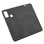 Per Huawei Honor 9X lite Custodia in pelle con ventosa magnetica per affari con pelle retrò con supporto e slot per schede e portafoglio, For Huawei Honor 9X Lite