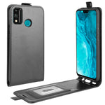 Per Huawei Honor 9X lite R64 Texture Custodia protettiva in pelle a vibrazione verticale singola con slot per schede e cornice per foto, For Huawei Honor 9X Lite