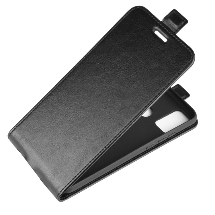 Per Huawei Honor 9X lite R64 Texture Custodia protettiva in pelle a vibrazione verticale singola con slot per schede e cornice per foto, For Huawei Honor 9X Lite