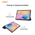 Custodia in pelle PU con supporto per Galaxy Tab S6 Lite