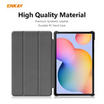 Custodia in pelle PU con supporto per Galaxy Tab S6 Lite
