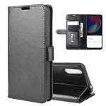 Per Wiko view 4/4 lite R64 Texture Custodia protettiva a vibrazione orizzontale singola con supporto e slot per schede e portafoglio e cornice per foto, For Wiko view 4/ 4 lite