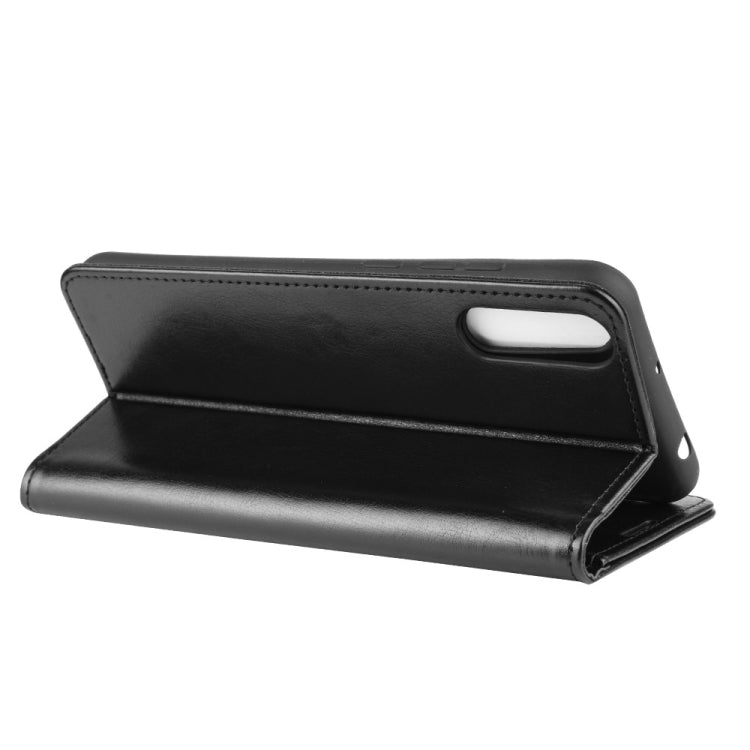 Per Wiko view 4/4 lite R64 Texture Custodia protettiva a vibrazione orizzontale singola con supporto e slot per schede e portafoglio e cornice per foto, For Wiko view 4/ 4 lite