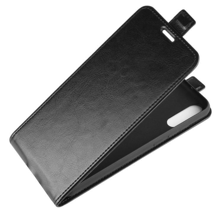 Per Wiko view 4/4 lite R64 Texture Custodia protettiva in pelle a vibrazione verticale singola con slot per schede e cornice per foto, For Wiko view 4/ 4 lite