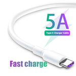 Cavo USB-A a USB-C 5A ricarica veloce 1-2 metri