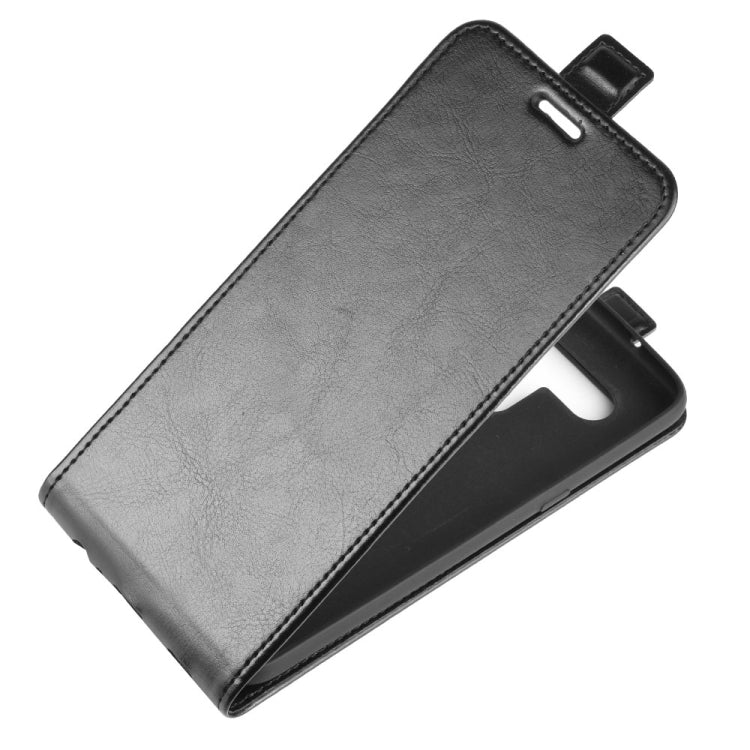 Per LG K61 R64 Texture Custodia protettiva in pelle a vibrazione verticale singola con slot per schede e cornice per foto, For LG K61