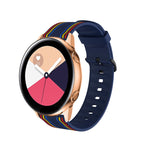 22 mm per cinturino in silicone a strisce Huawei Watch GT2e / GT / GT2 46 mm